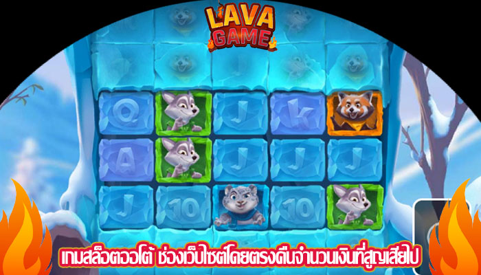 เกมสล็อตออโต้ ช่องเว็บไซต์โดยตรงคืนจำนวนเงินที่สูญเสียไป