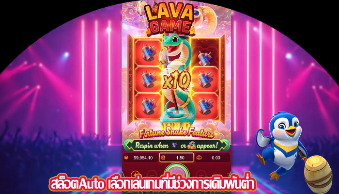 สล็อตAuto เลือกเล่นเกมที่มีช่วงการเดิมพันต่ำ