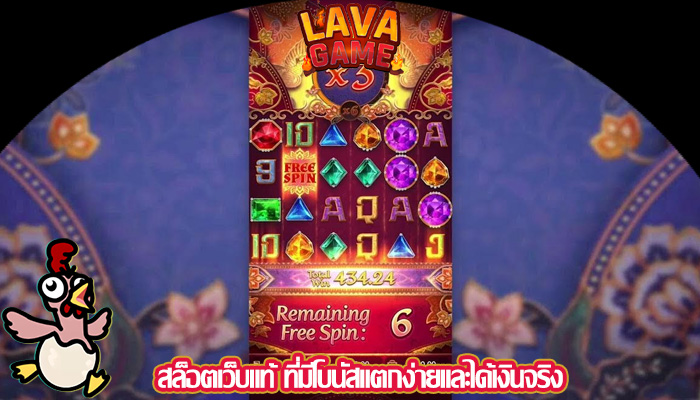 สล็อตเว็บแท้ ที่มีโบนัสแตกง่ายและได้เงินจริง